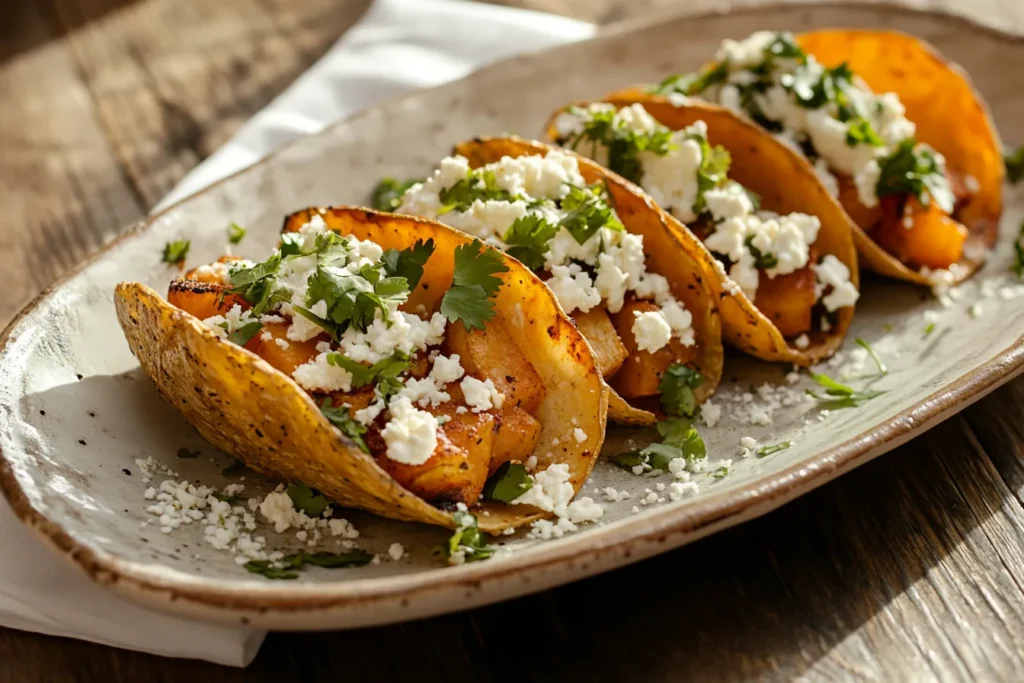 taco presentation plate