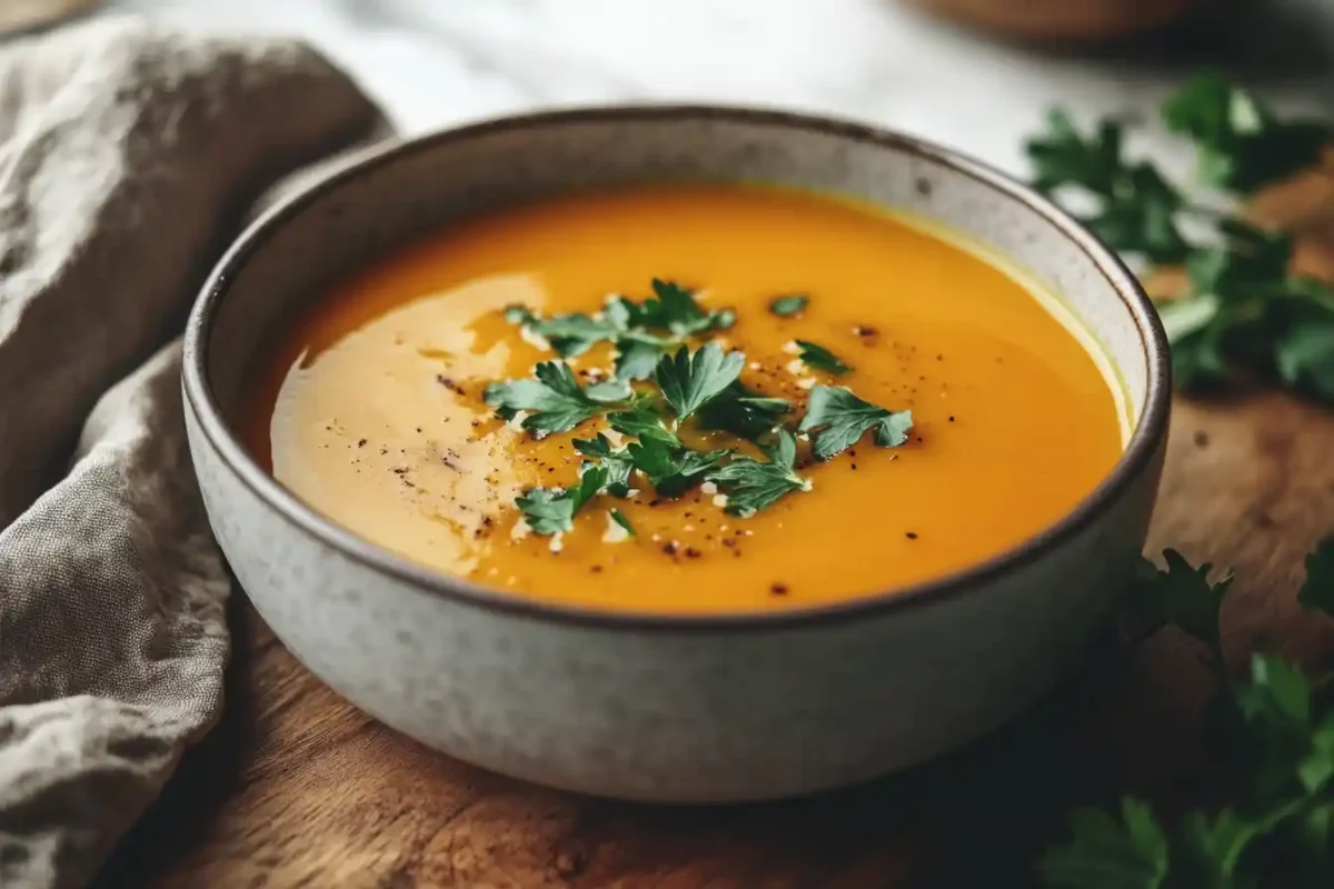 bowl of soup with secret flavor