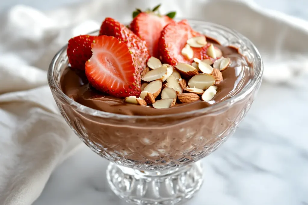 healthy protein pudding