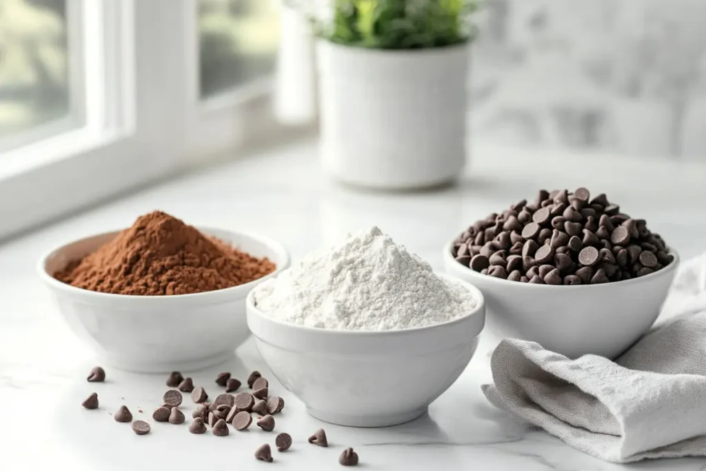 Brownie mix ingredients