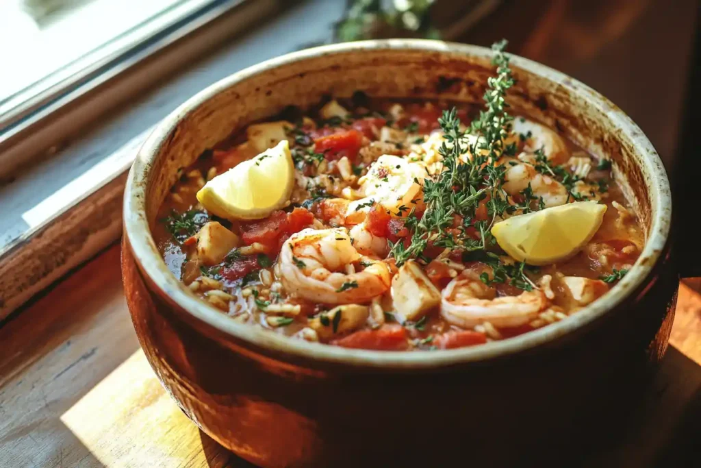 Chicken and Shrimp Jambalaya