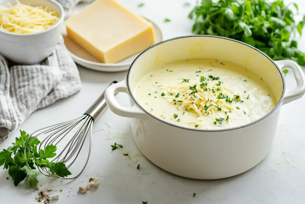 Homemade Cheese Sauce for Philly Cheesesteak