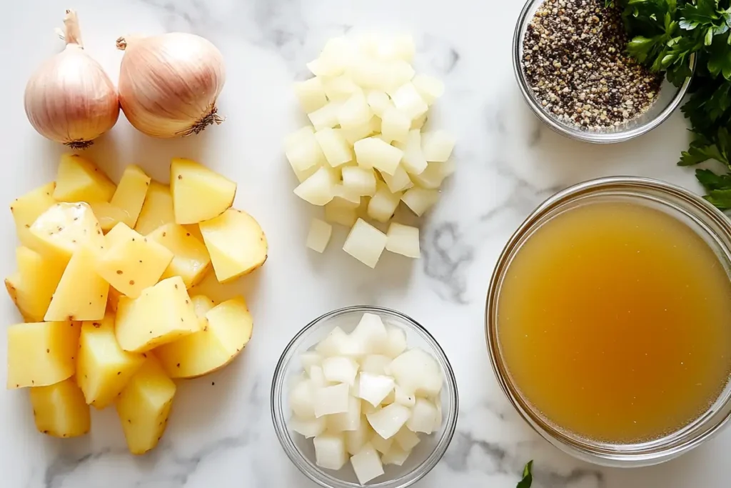 Potato Soup Ingredients