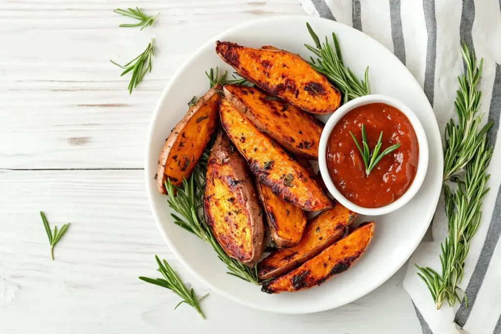 Perfectly baked sweet potatoes