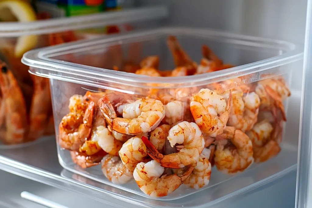 Proper shrimp storage