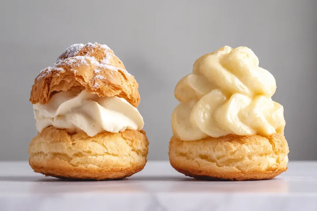 Store-bought cream puffs