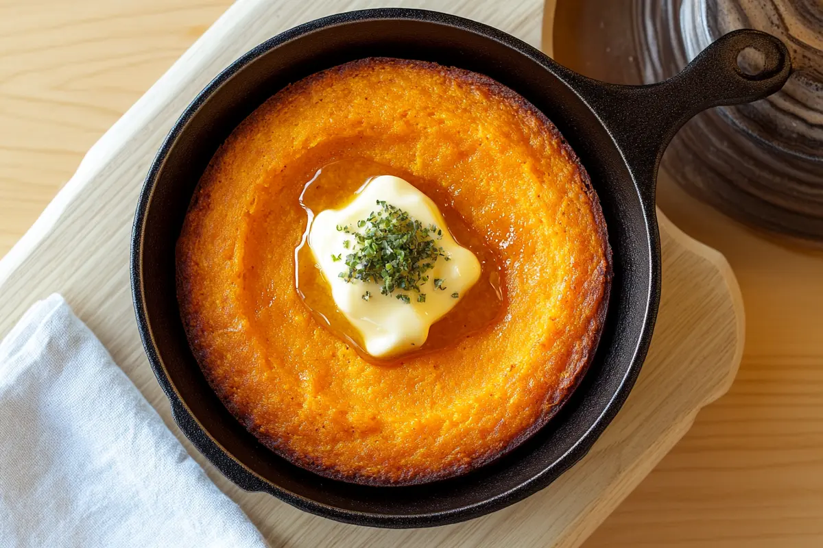 Sweet potato cornbread