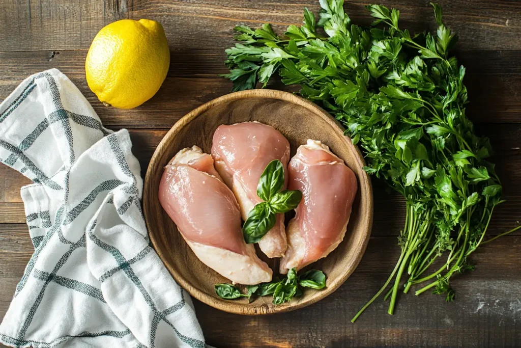 Ingredients for Slow Cooker Chicken Parmesan